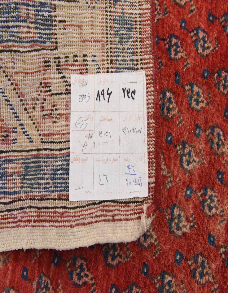 Detail image of  3' 7 x 10' 3  Hand Knotted Farahan Persian Wool Runner Rug