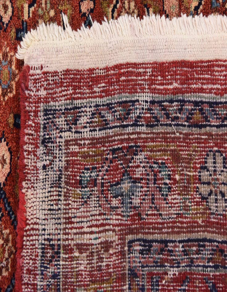 Detail image of  3' 8 x 10' 6  Hand Knotted Farahan Persian Wool Runner Rug