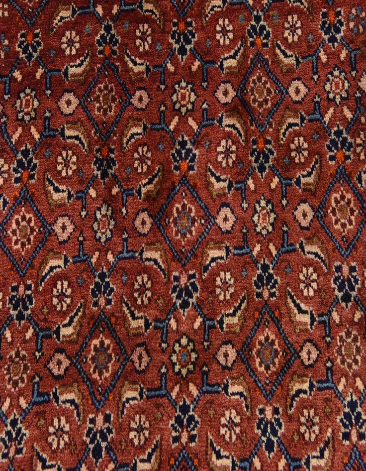 Detail image of  3' 8 x 10' 6  Hand Knotted Farahan Persian Wool Runner Rug