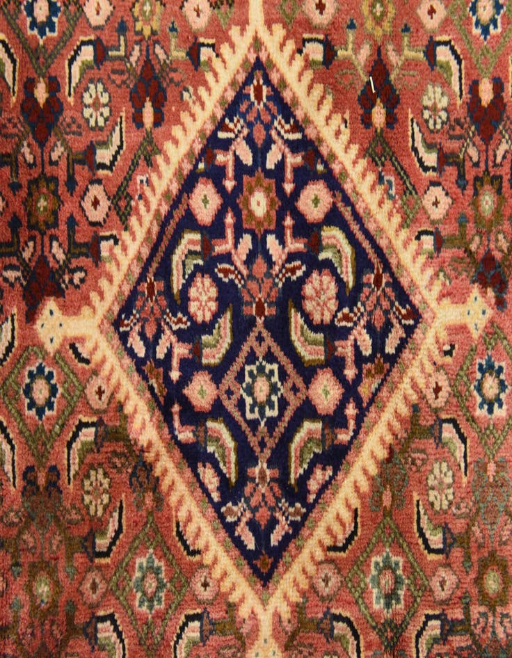 Detail image of  3' 7 x 9' 11  Hand Knotted Farahan Persian Wool Runner Rug