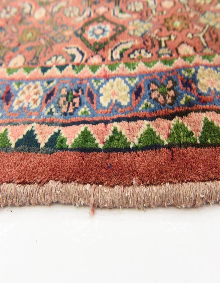 Detail image of  3' 7 x 9' 11  Hand Knotted Farahan Persian Wool Runner Rug