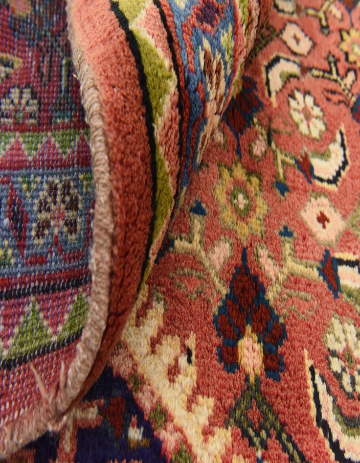 Detail image of  3' 7 x 9' 11  Hand Knotted Farahan Persian Wool Runner Rug