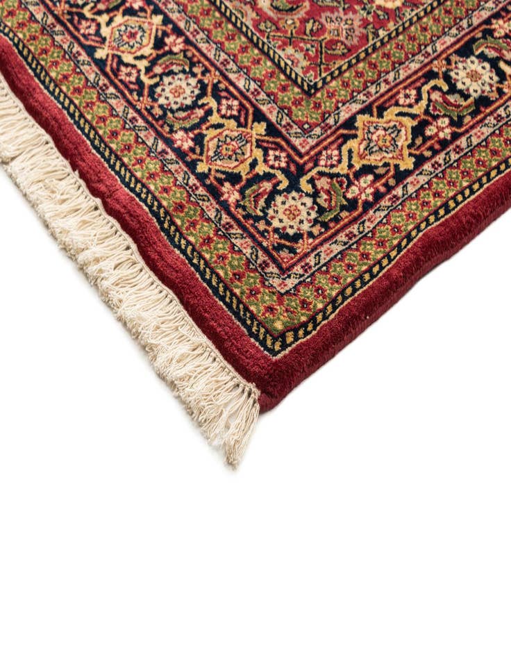 Detail image of  5' 2 x 10' 5  Hand Knotted Farahan Wool Runner Rug