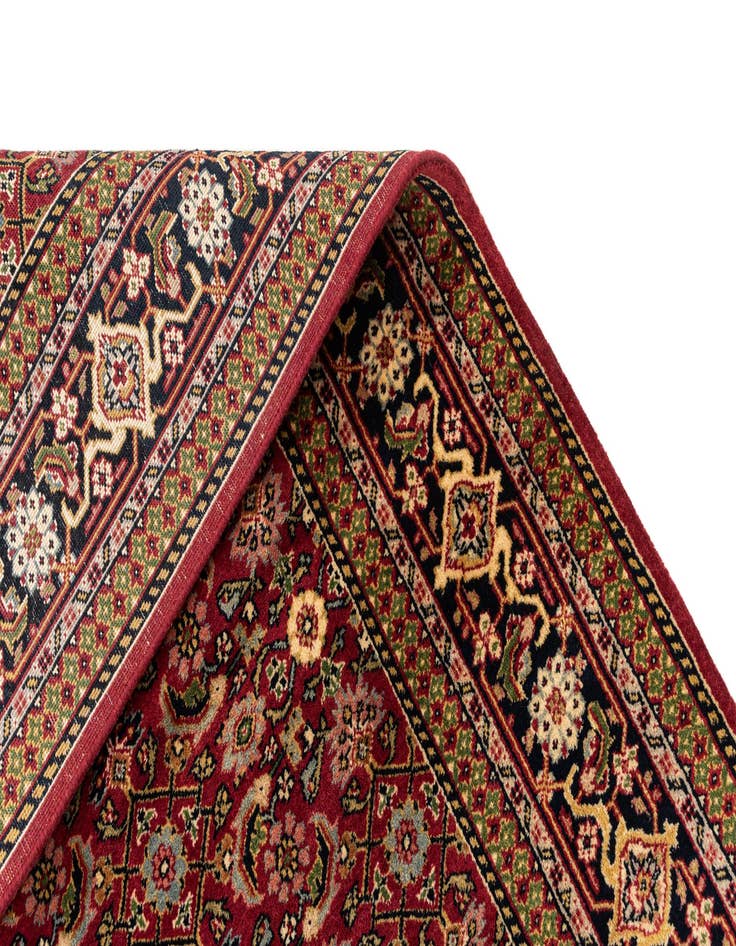 Detail image of  5' 2 x 10' 5  Hand Knotted Farahan Wool Runner Rug