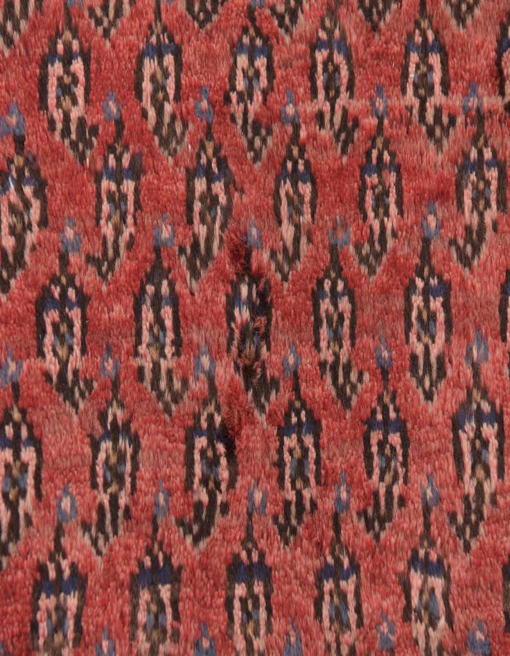 Detail image of  3' 6 x 10' 2  Hand Knotted Farahan Persian Wool Runner Rug