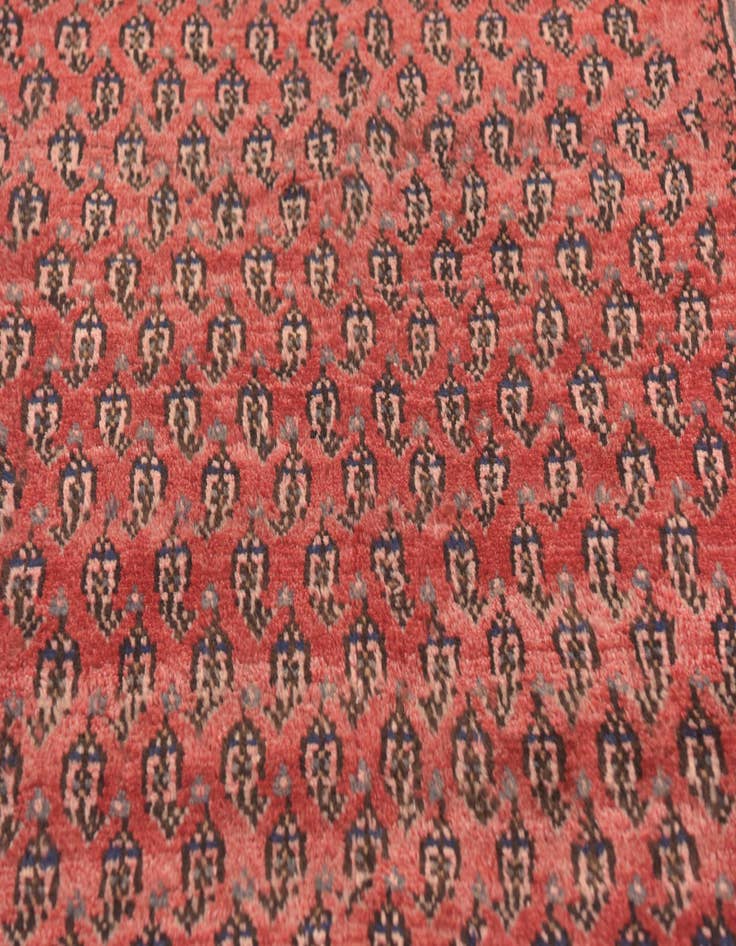 Detail image of  3' 6 x 10' 2  Hand Knotted Farahan Persian Wool Runner Rug