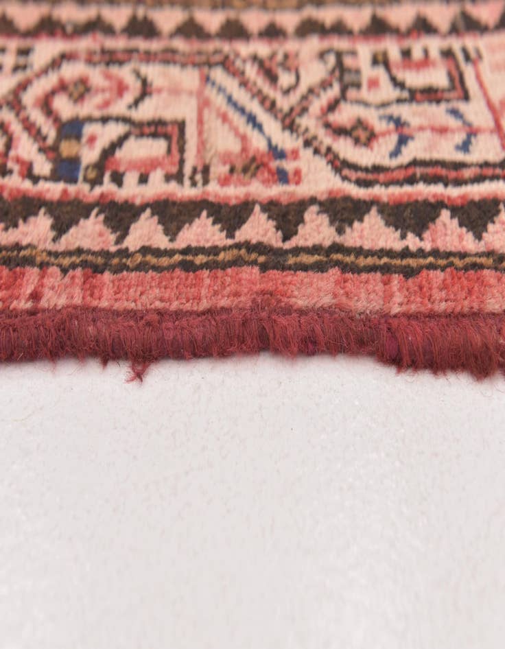 Detail image of  3' 6 x 10' 2  Hand Knotted Farahan Persian Wool Runner Rug