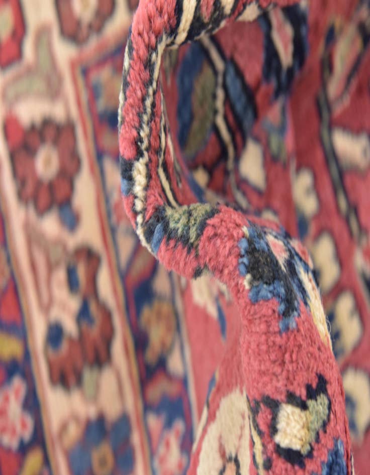 Detail image of  4' 2 x 9' 6 Farahan Wool Runner Rug