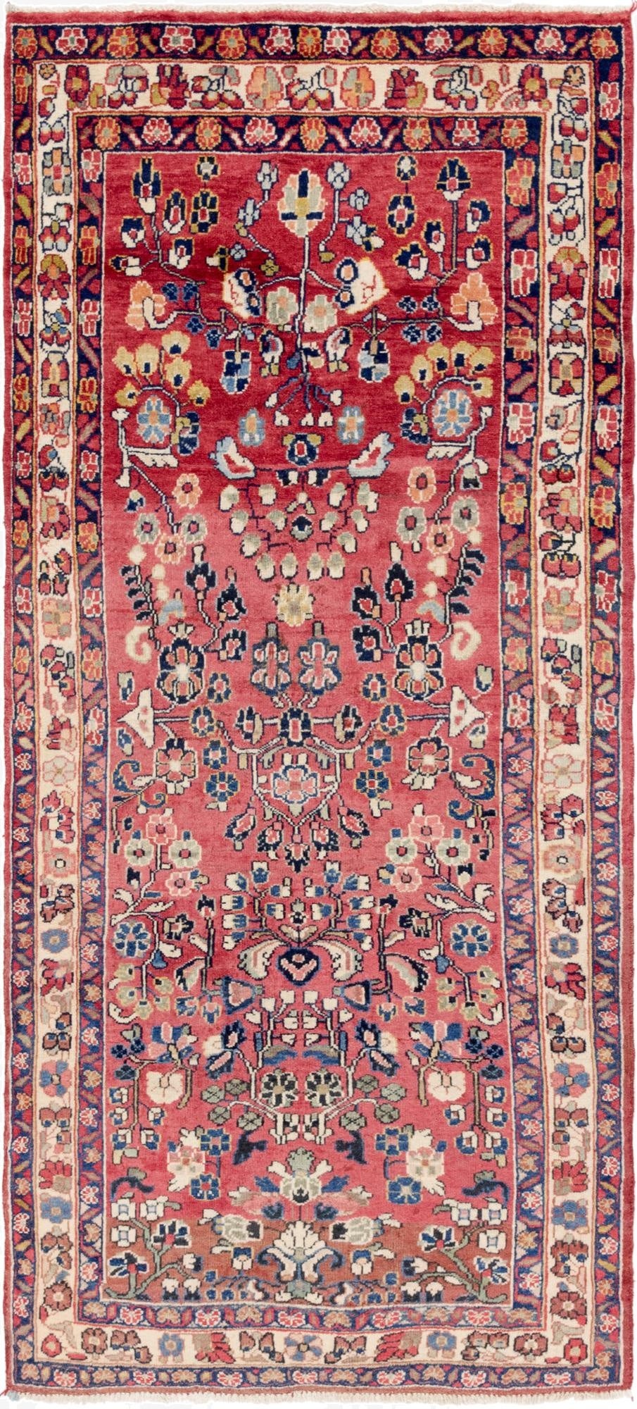  4' 2 x 9' 6 Farahan Wool Runner Rug