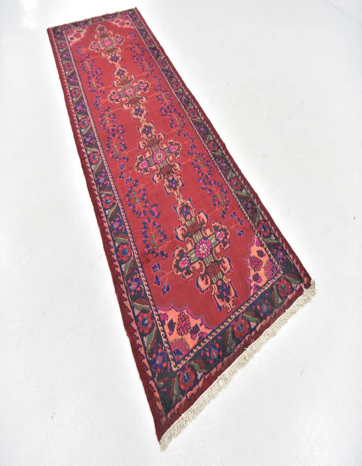 Detail image of  3' 8 x 9' 7 Ferdos Wool Runner Rug