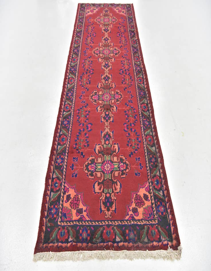 Detail image of  3' 8 x 9' 7 Ferdos Wool Runner Rug