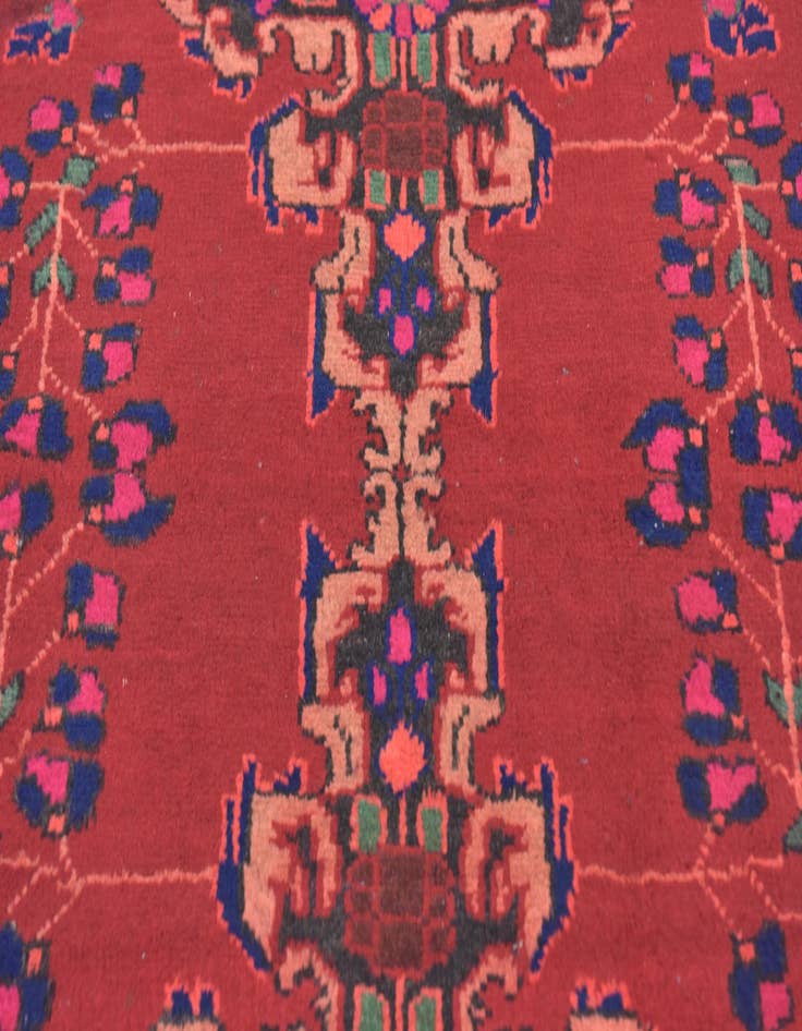 Detail image of  3' 8 x 9' 7 Ferdos Wool Runner Rug