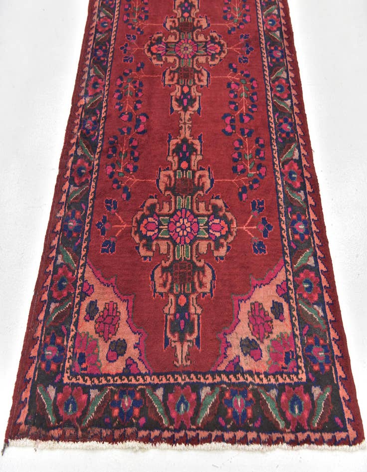 Detail image of  3' 8 x 9' 7 Ferdos Wool Runner Rug