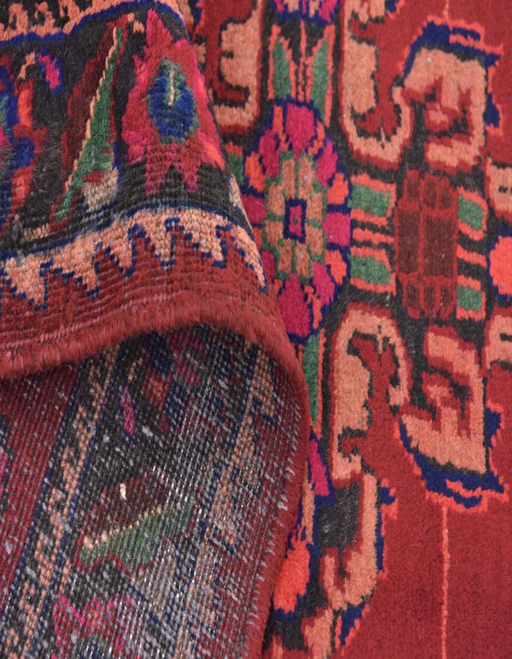 Detail image of  3' 8 x 9' 7 Ferdos Wool Runner Rug