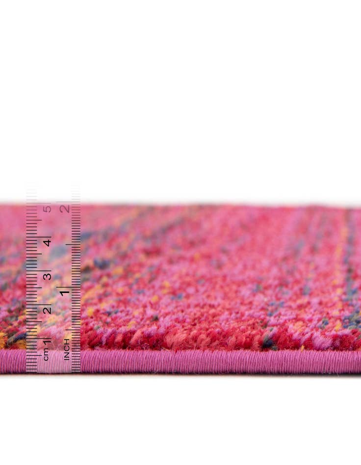 Detail image of  2' 2 x 6' 9  Washable Fleur Runner Rug