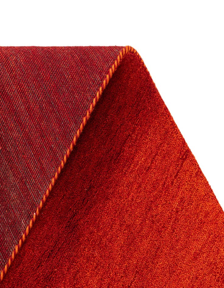 Detail image of  2' 7 x 10'  Hand Knotted Gabbeh Wool Runner Rug