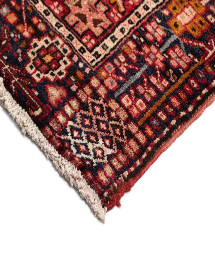 Detail image of  3' 3 x 12' 6 Gharajeh Wool Runner Rug
