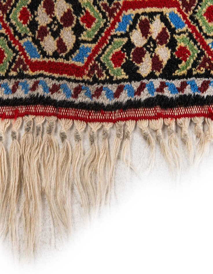 Detail image of  2' 10 x 14' 1  Hand Knotted Gharajeh Oriental Wool Runner Rug