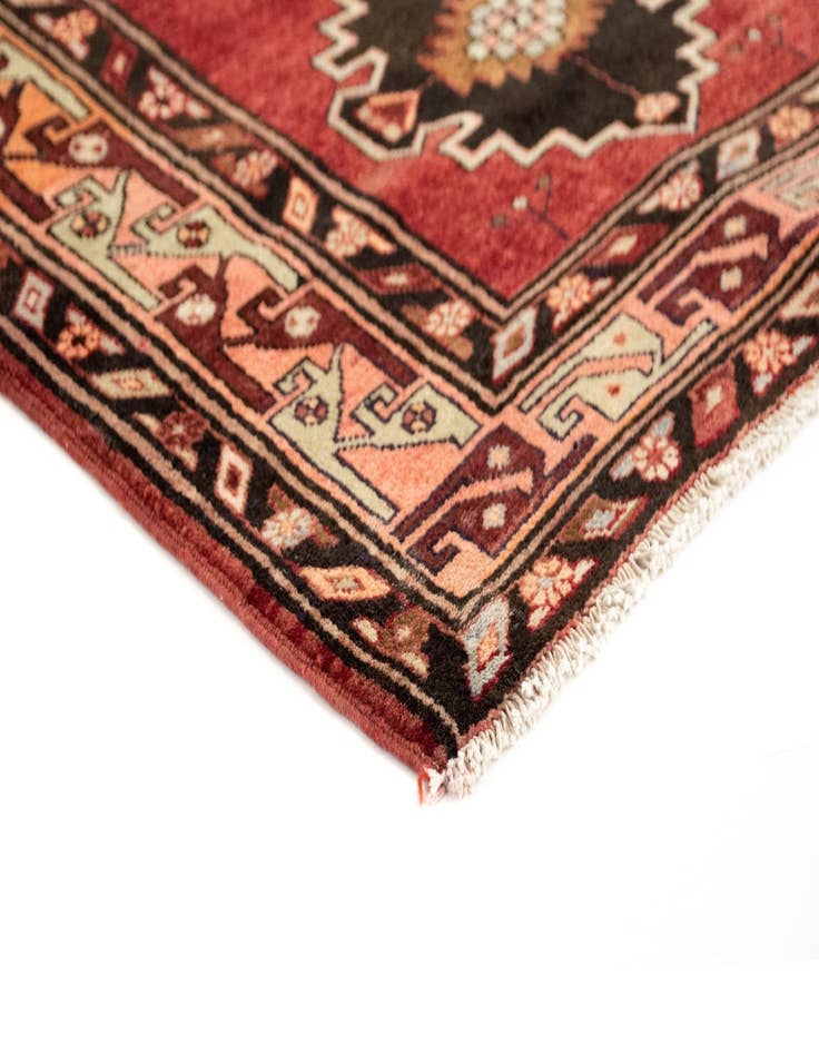 Detail image of  3' 7 x 12' 8  Hand Knotted Gholtogh Persian Wool Runner Rug