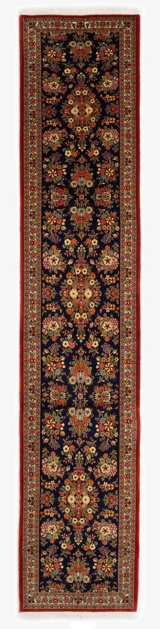  2' 6 x 12' 4 Ghom Wool Runner Rug