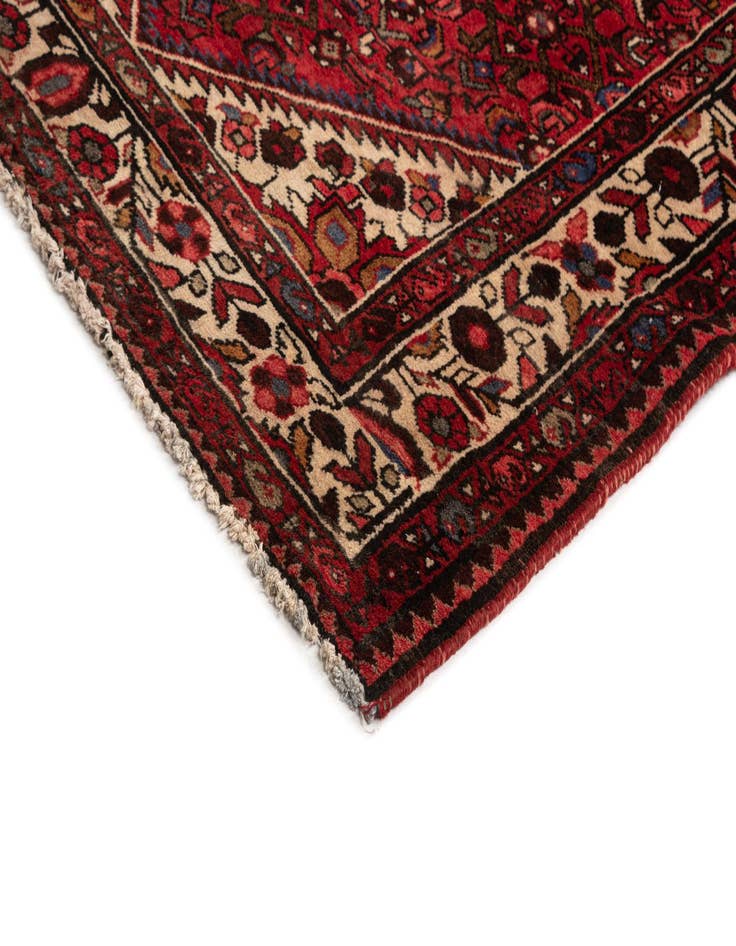 Detail image of  4' x 10' 4 Hamedan Wool Runner Rug