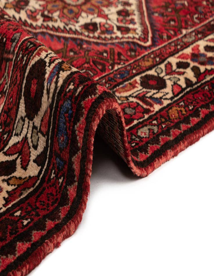 Detail image of  4' x 10' 4 Hamedan Wool Runner Rug