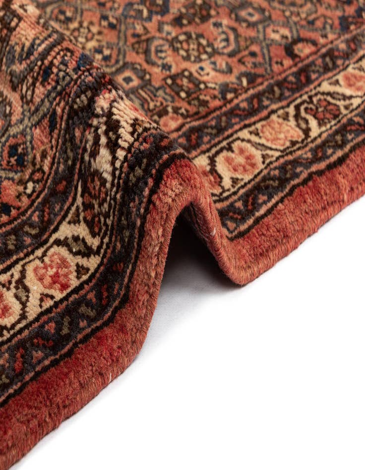 Detail image of  3' 4 x 14' 2 Hamedan Wool Runner Rug