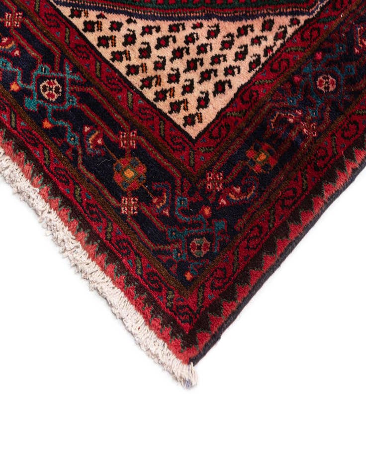 Detail image of  5' 2 x 9' 9 Hamedan Wool Runner Rug