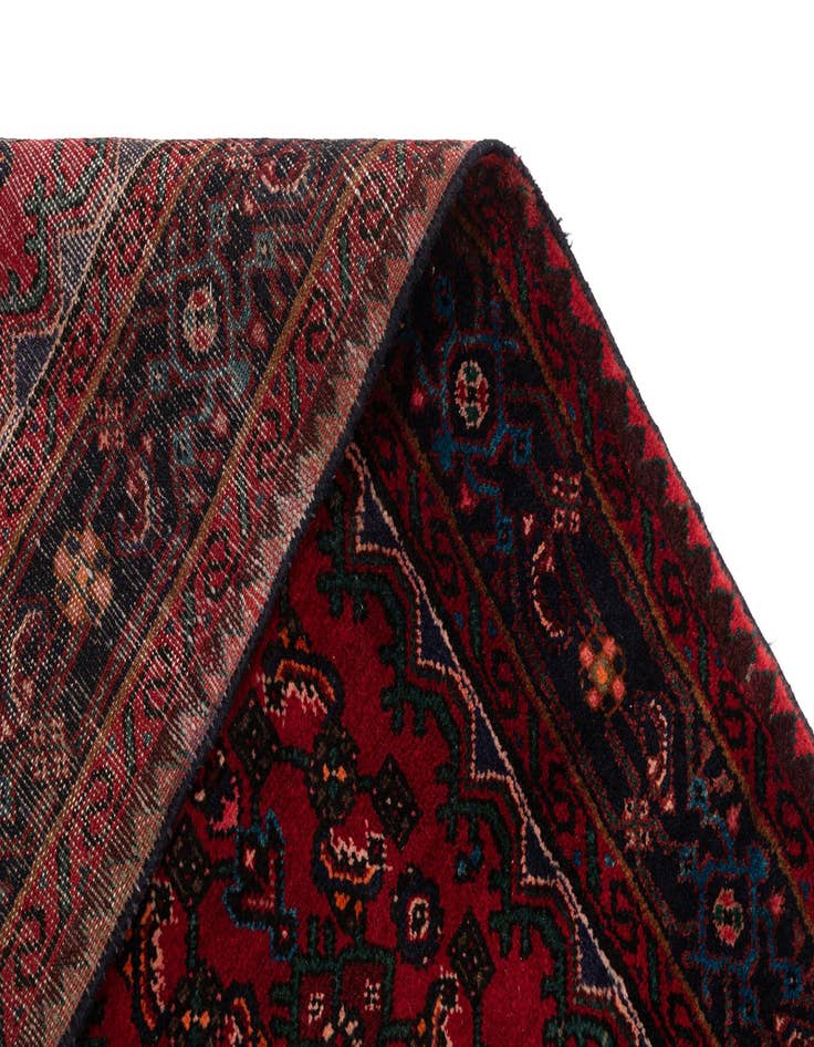 Detail image of  5' 2 x 9' 9 Hamedan Wool Runner Rug