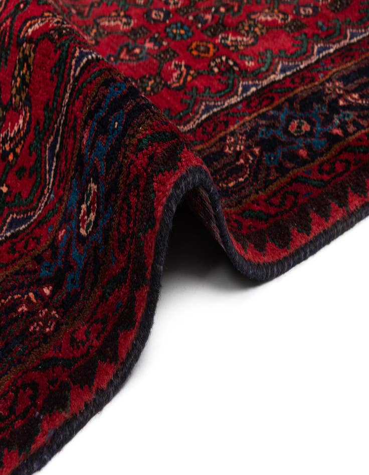 Detail image of  5' 2 x 9' 9 Hamedan Wool Runner Rug