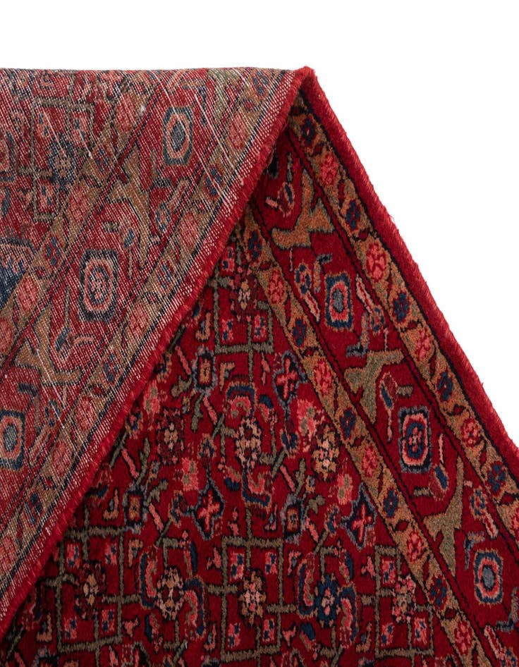 Detail image of  3' 7 x 13' 3 Hamedan Wool Runner Rug
