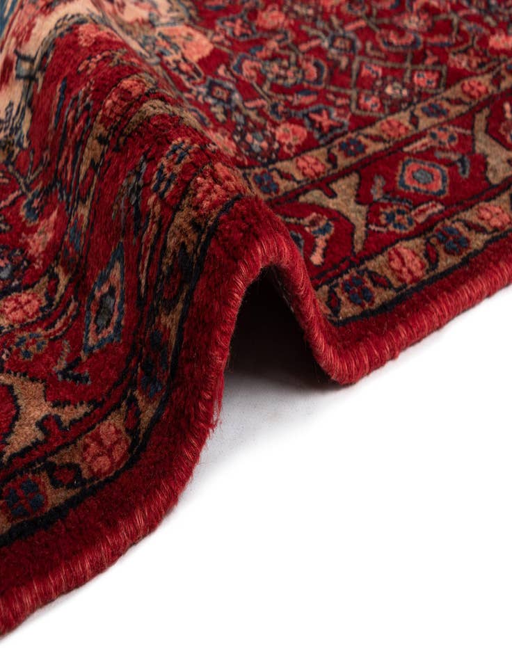 Detail image of  3' 7 x 13' 3 Hamedan Wool Runner Rug