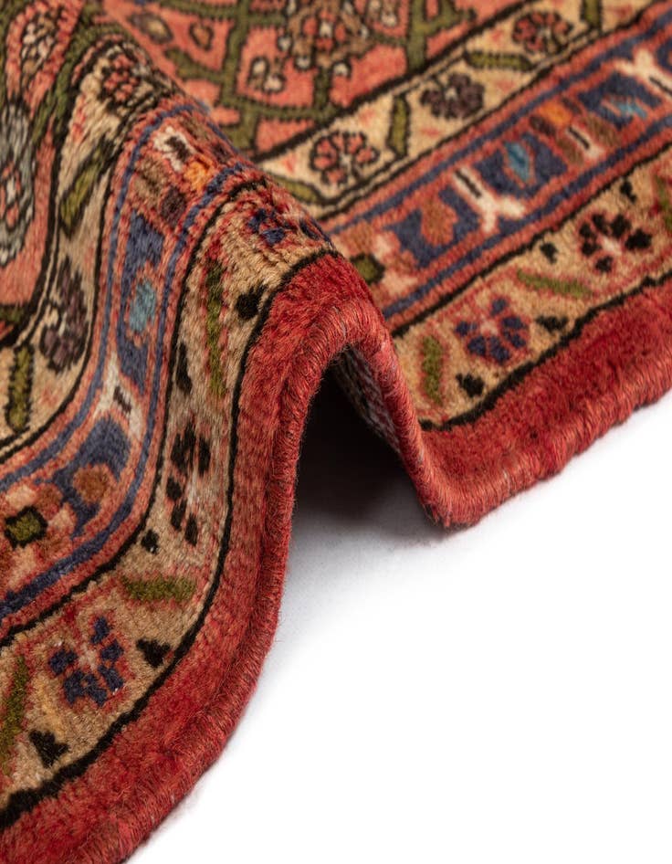 Detail image of  3' 6 x 9' 5 Hamedan Wool Runner Rug