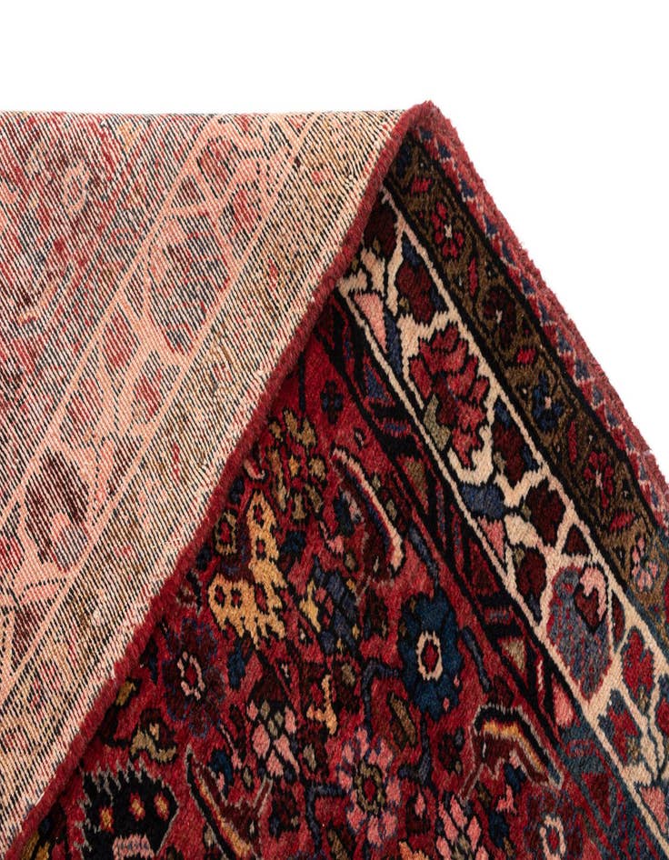 Detail image of  4' 1 x 10' Hamedan Wool Runner Rug