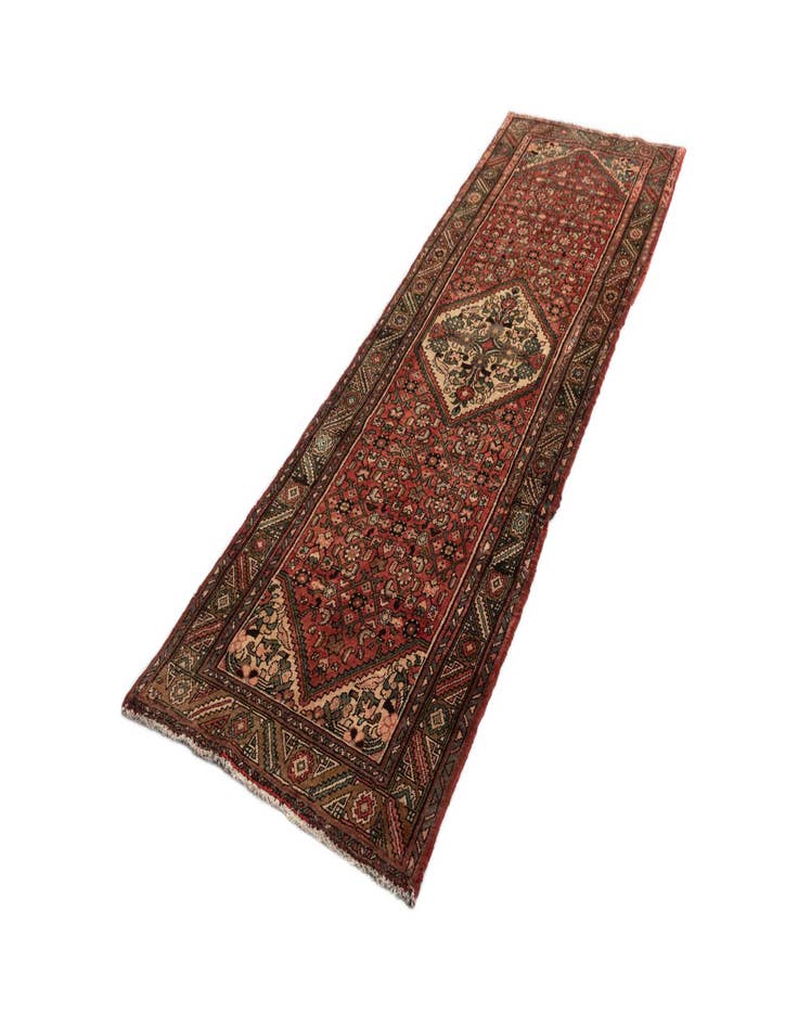 Detail image of  3' 3 x 10' 4 Hamedan Wool Runner Rug