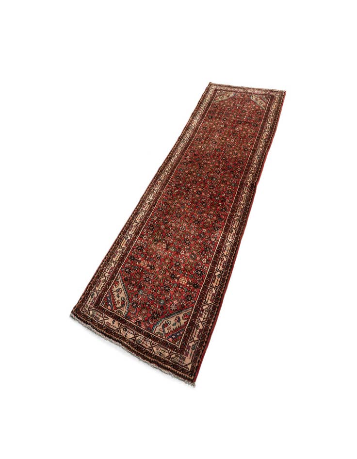 Detail image of  3' 5 x 9' 8 Hamedan Wool Runner Rug