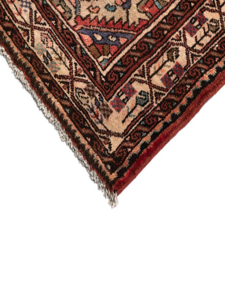 Detail image of  3' 5 x 9' 8 Hamedan Wool Runner Rug