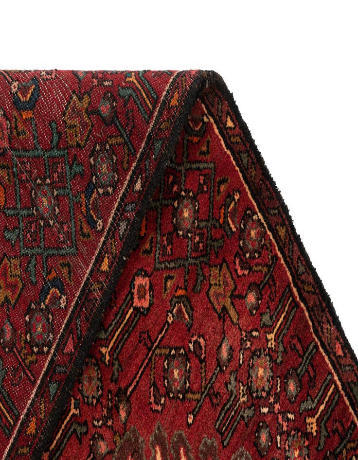 Detail image of  3' x 10' Hamedan Wool Runner Rug