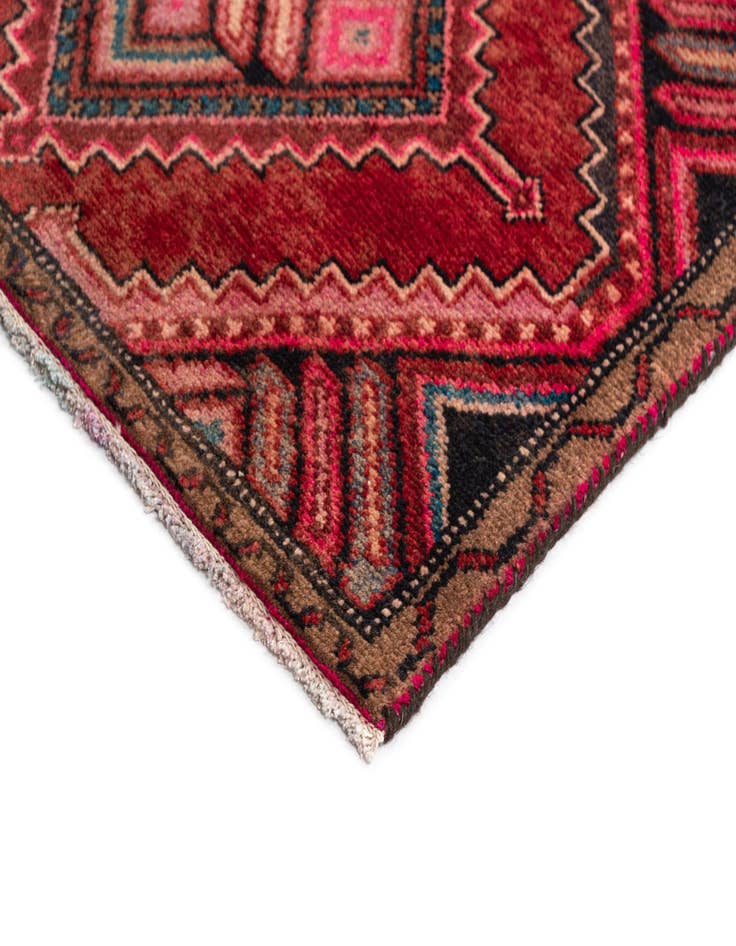 Detail image of  2' 6 x 9' 6 Hamedan Wool Runner Rug