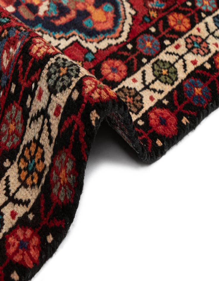 Detail image of  2' 5 x 9' 11 Hamedan Wool Runner Rug