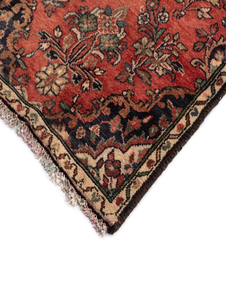 Detail image of  2' 5 x 9' 5 Hamedan Wool Runner Rug