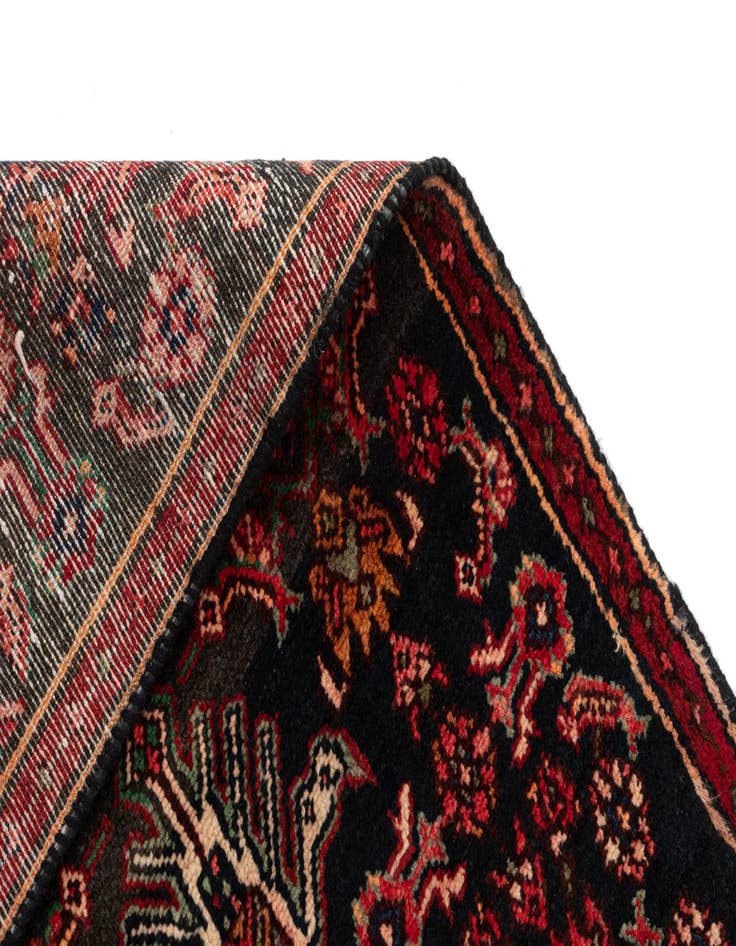 Detail image of  2' 7 x 9' 4 Hamedan Wool Runner Rug