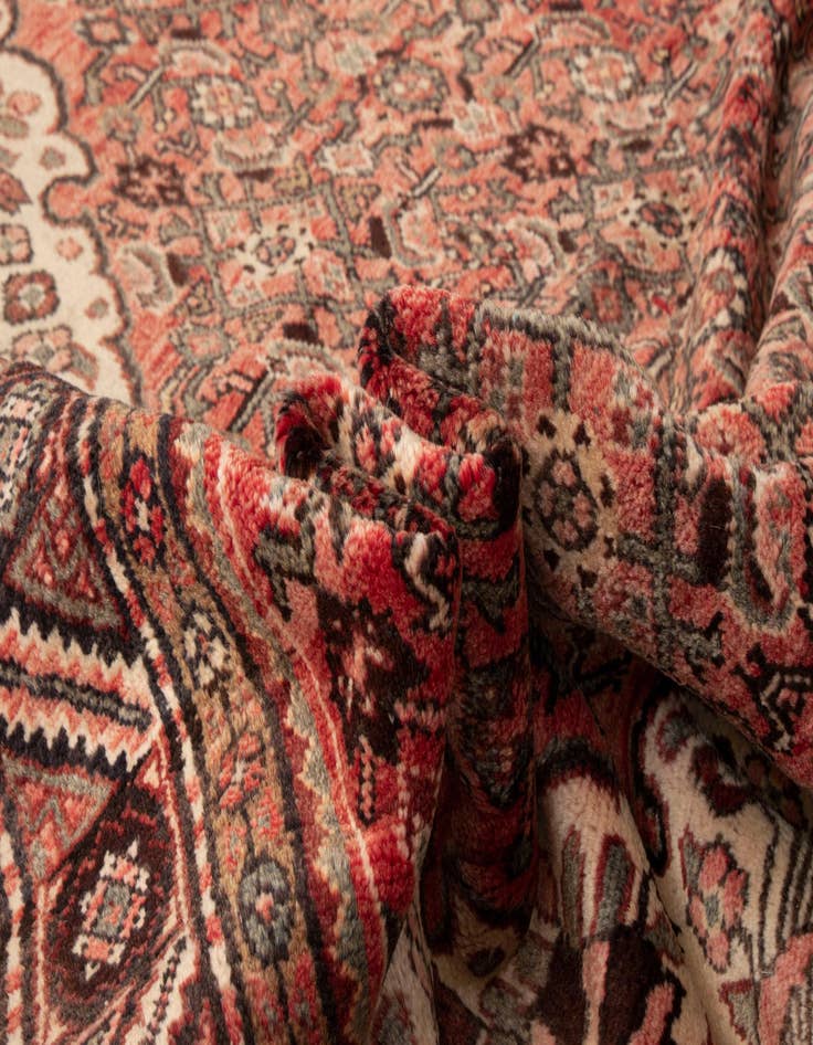 Detail image of  5' 7 x 11' 6 Hamedan Wool Runner Rug