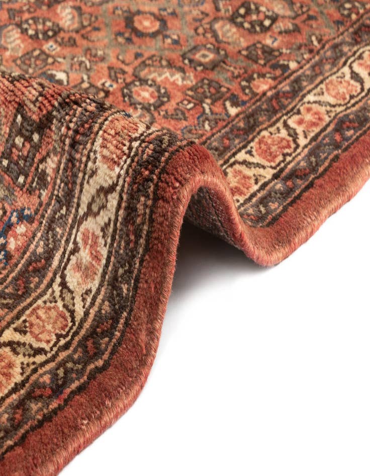 Detail image of  3' 10 x 9' 11 Hamedan Runner Rug