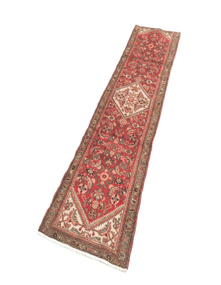 Detail image of  2' 6 x 8' 11 Hamedan Runner Rug