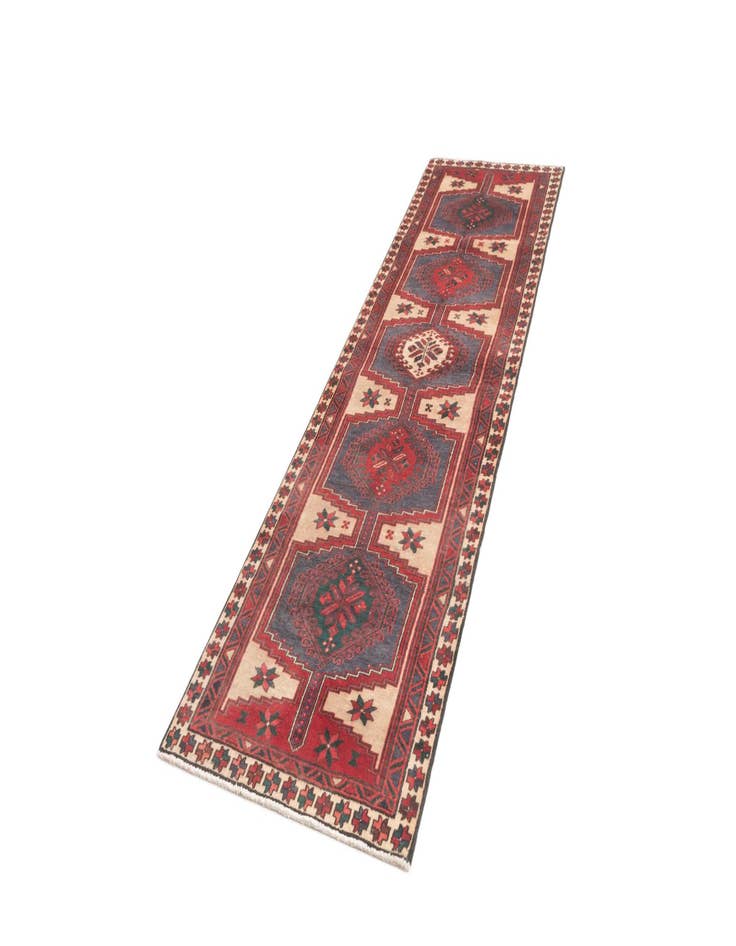 Detail image of  2' 11 x 10' 3 Hamedan Runner Rug