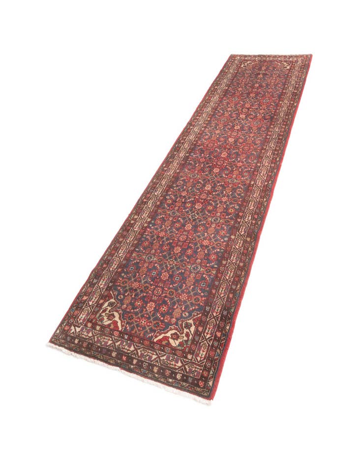 Detail image of  3' 8 x 13' Hamedan Runner Rug