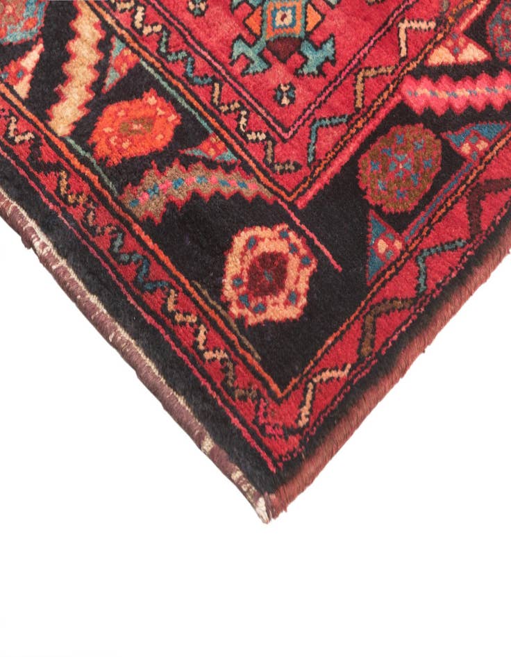 Detail image of  3' 6 x 13' 2 Hamedan Runner Rug