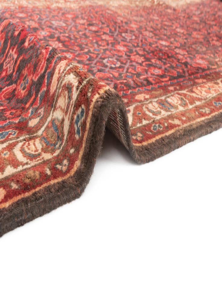 Detail image of  3' 7 x 13' 5 Hamedan Runner Rug