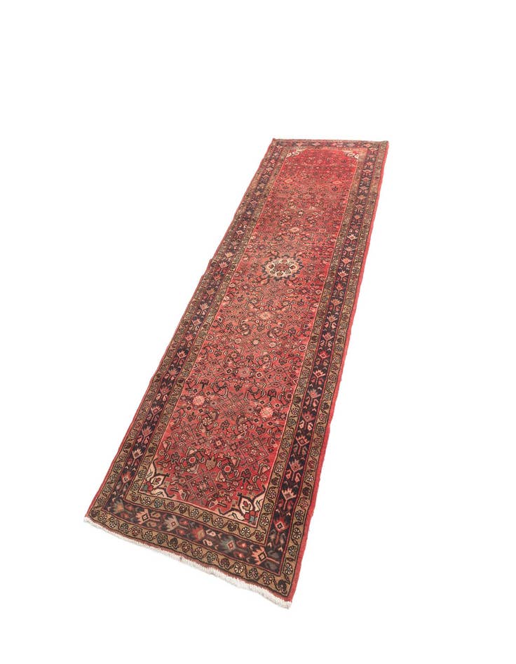 Detail image of  4' 2 x 10' 8 Hamedan Runner Rug